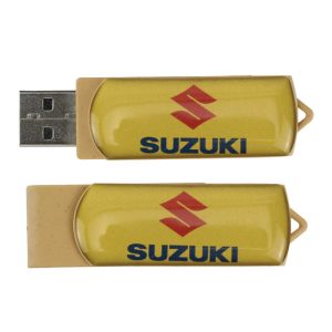 Wheat Straw Swivel USB Flash Drives - Image 2