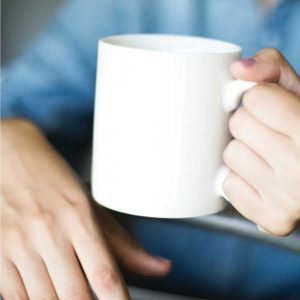 White Ceramic Mugs - Image 3