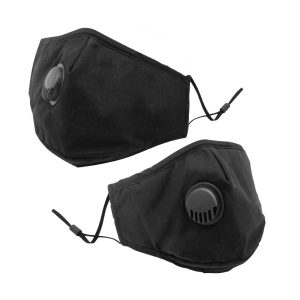 Fabric Face Mask with Air Vent - Image 1