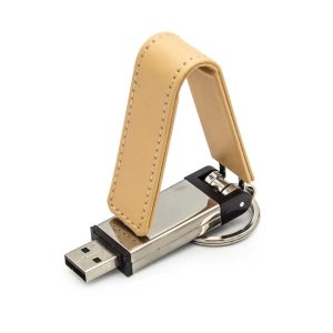 Leather Keychain USB - Image 1