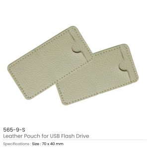 Leather Pouch for Card USB - Image 4