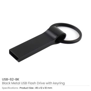 Metal USB Flash with Key Ring 16GB - Image 4