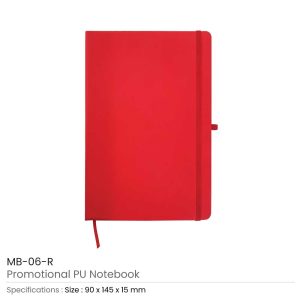 PU Leather Notebook A6 Sized - Image 5