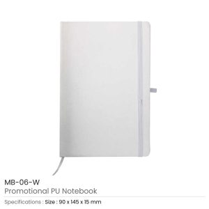 PU Leather Notebook A6 Sized - Image 4