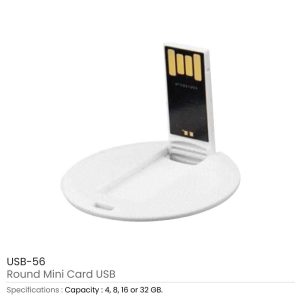 Round Mini Card USB - Image 3