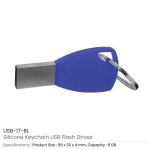 Silicone Keychain USB Flash 8GB - Image 7