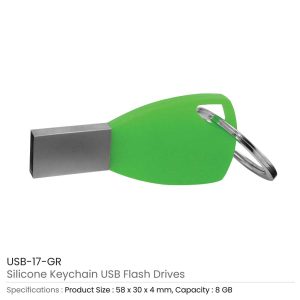 Silicone Keychain USB Flash 8GB - Image 6