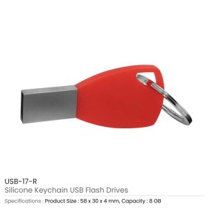 Silicone Keychain USB Flash 8GB - Image 5