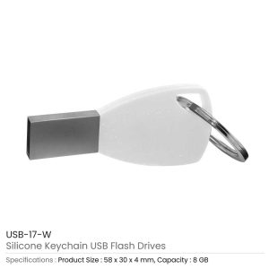 Silicone Keychain USB Flash 8GB - Image 4