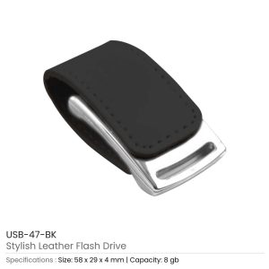 Stylish Leather USB Flash Drives - Image 7