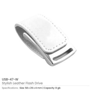 Stylish Leather USB Flash Drives - Image 4