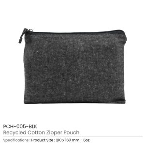 Multi-purpose Cotton Zipper Pouch - Image 5