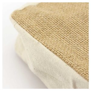 Jute with Cotton Zipper Pouch - Image 5