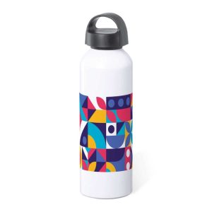 White Sublimation Bottles, Twist to Open, 800ml - Image 2