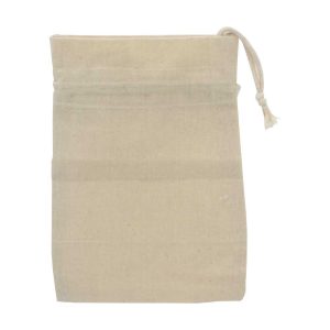 Drawstring Cotton Pouch Bags - Image 1