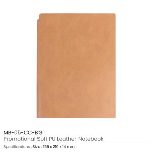 Soft PU Leather A5 Notebooks with Ribbon Bookmark - Image 8