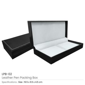 Leather Gift Pen Packaging Box - Image 3