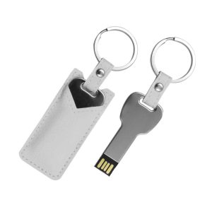 8GB Key Shaped USB with Leather Case - Image 7