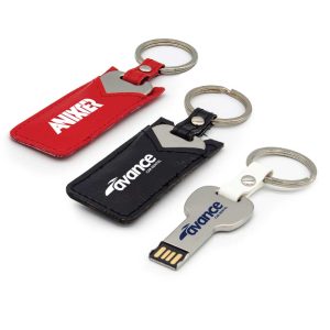 8GB Key Shaped USB with Leather Case - Image 2