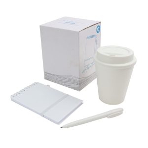 Antibacterial Gift Sets with Cup and Notepad - Image 1