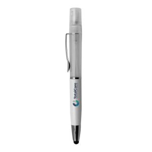 Pen with Stylus and Sanitizer Spray - Image 2