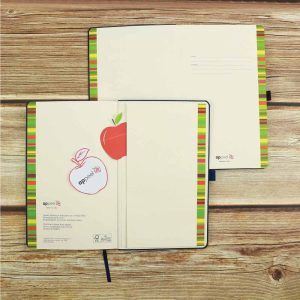 Appeel A5 PU Notebooks with Elastic Band Pen Loop Bookmark - Image 4