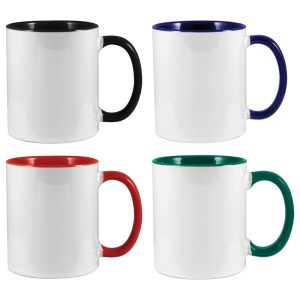 Two Tone Ceramic Mugs - Image 1