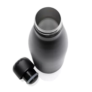 Premium Soft Touch Black Cola Bottles in Stainless Steel 500ml - Image 6