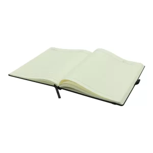 PU Notebooks B5 Size with Pen Loop, Ribbon Bookmark and Elastic Band - Image 5