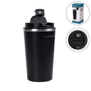 Temperature Display Black Tumblers in SS 510ml - Image 1