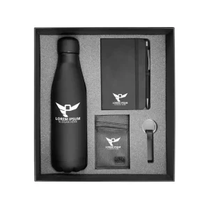 Promotional Gift Sets in Black Cardboard Gift Box GS-029 - Image 2