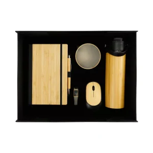 Eco-Friendly Gift Sets in a Black Cardboard Box GS-036 - Image 1