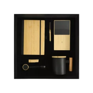 Promotional Gift Sets in a Black Cardboard Gift Box GS-053 - Image 1