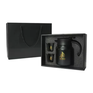 Arabic Tea & Coffee Pot with Cups Set 1000 ml - Image 2